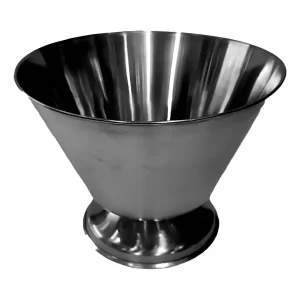 3 Piezas Sopera Cónica Acero Inoxidable