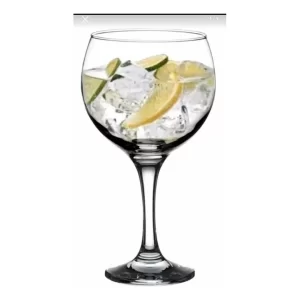 Copas Vidrio 6 Piezas Para Gin Ginebra 600 Ml Color Blanco