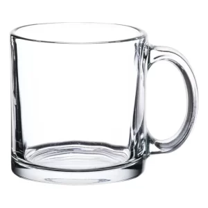 Taza Vidrio Templado  Café Te 330 Ml 12 Piezas