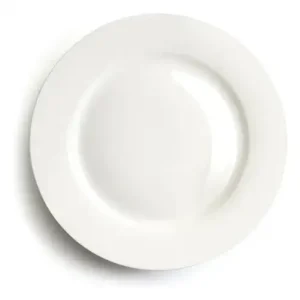 Plato Trinche De Melamina Gruesa Tavola 20 Cm Blanco 100 Pz