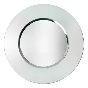10 Plato Base De Acero Inoxidable De 30 Cm