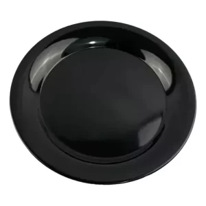 10 Plato Pastelero De Melamina Negra