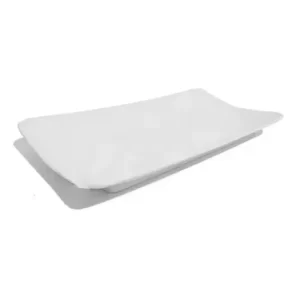 12 Plato Sushi 30 X 15 Cm Blanco Melamina Restaurantes Y Bar