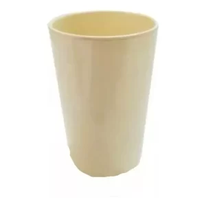 15 Tazas Y 15 Vasos Melamina Beige