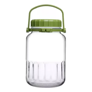 4 Frasco Vitrolero Hermético Pasabahce De 8 Litros