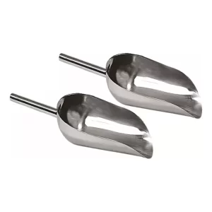 6 Cucharones Semilleros De 1 Kg De Acero Inoxidable