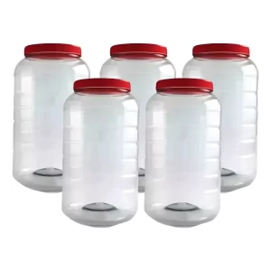 Bote Pet De Galon Con Tapa 12 Envases