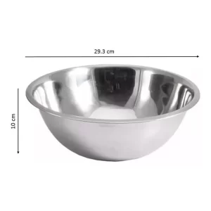 Bowl / Tazón De Acero Inoxidable 4 Litros Apróx