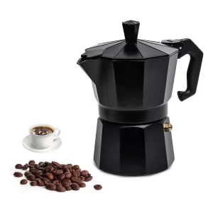 Cafetera Espresso De Aluminio Prensa Italiana  3 Tazas