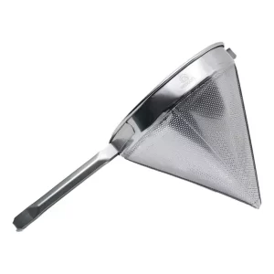Colador Chino Cónico 12 Pulgadas Acero Inox Profesional