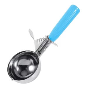Cuchara Scoop Para Helado Azul #16 Profesional Acero