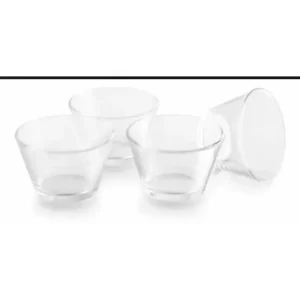 Flaneras Vidrio 175 Ml 24 Piezas