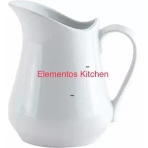 Jarra Cremera Lechera Porcelana Importada  De 450 Ml 10 Pz