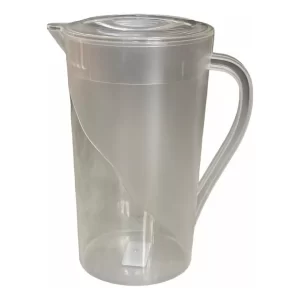 Jarra De Policarbonato 2.5 Lt Con Tapa 5 Pz. 10 Pz Color Transparente