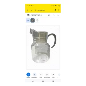 Jarra Para Agua De Policarbonato 3 Litros Libre Bpa 2 Pz Color Transparentes