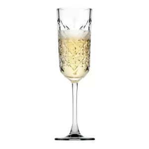 Juego 4 Copas Flauta  Vino Blanco 175 Ml Timeless