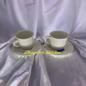 Juego De 6 Tazas Y Platos Para Expreso Plato Taza