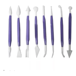 Juego De 8 Estecas Para Moldear Fondant  Pasta , Arcilla
