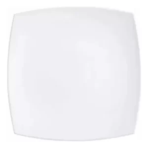 Juego Platos Trinche Blanco 26x26 Cm Opal