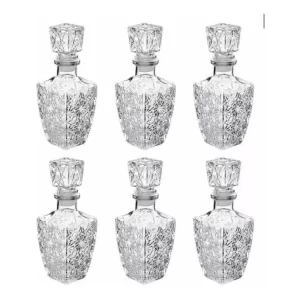 Licorera 500 Ml  Vidrio 12 Piezas