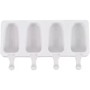 Molde Silicon Paleta Mini Magnum Horno Repostería 2 Color Blanco