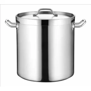 Olla De Acero Inoxidable Vaporera Co Disco Difusor 70 Litros