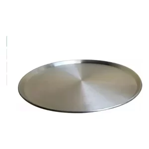 Pack  3 Charolas Pizza Jumbo Aluminio Reforzado 45 Diámetro