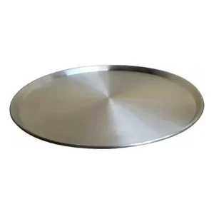 Pack 5 Charolas Para Pizza Aluminio Reforzado 45 Diámetro