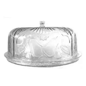 Panera Tipo Cristal De Plástico 32 Cm