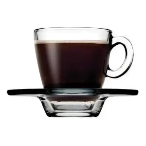 Paquete De 6 Tazas Y 6 Platos Pasabahce