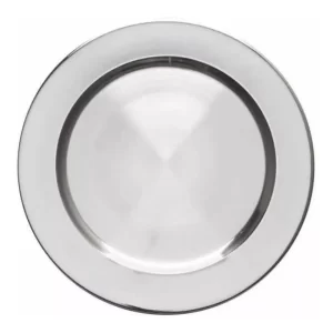 Plato Base De Acero Inoxidable Restaurante 30 Cm 180 Piezas
