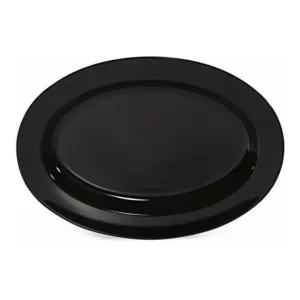 Plato Melamina Negra Tampiqueño 10 30 Cm