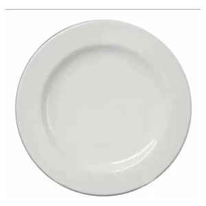 Platos Trinche Redondo Porcelana Restaurante 30 Cm 6 Pz