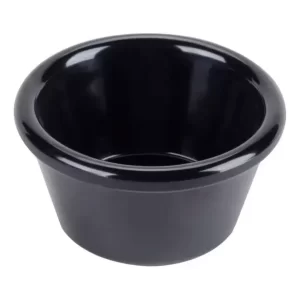 Ramekines De Melamina 2 Onzas Blanco O Negro 96 Pz