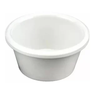 Ramekines Ramekin De Melamina 2 Onzas Blanco  O Negro 32 Oz