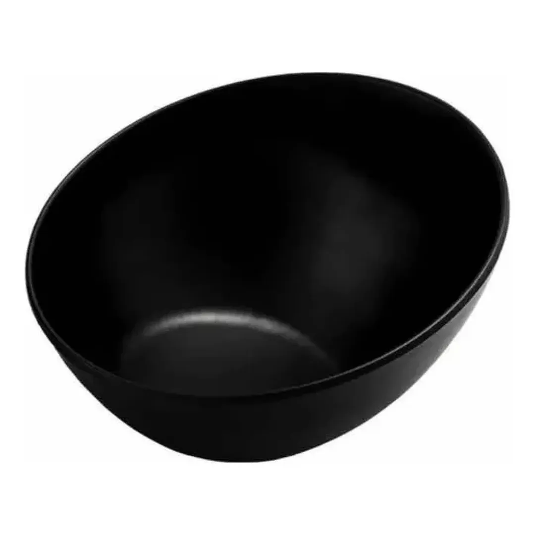 tazon-inclinado-17-cm-melamina-mate-negro-550-ml-24-pzas