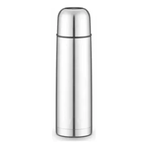 Termos Un Litro Acero Inoxidable 18 Pz Color Plata