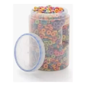 Topper Hermético Redondo Antiderrame De 3.3 L (jgo De 2 Pzs)
