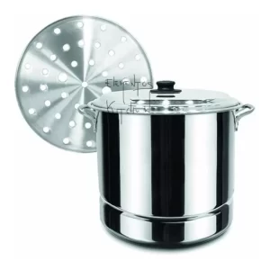 Vaporera Olla  Pegaso De Aluminio De 50 Litros
