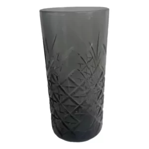 Vaso Highball  450 Ml  Vidrio Negro 8 Vasos